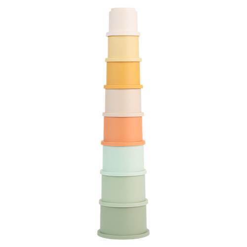 Stacking cups - Multicolored - Essentials
