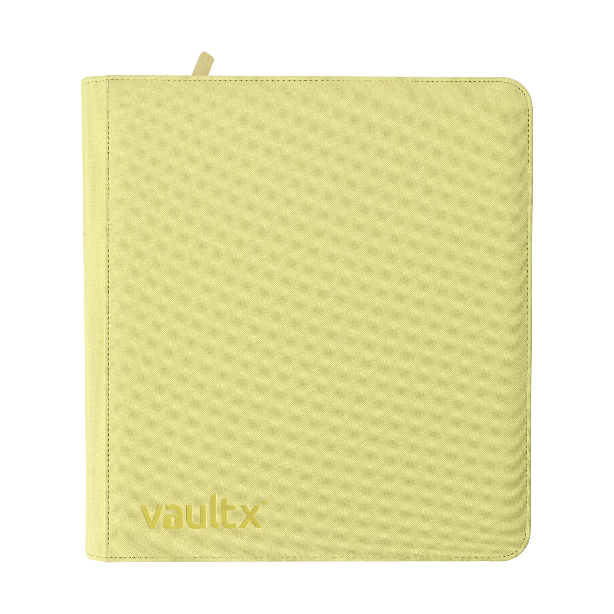 12-Pocket Exo-Tec® Zip Binder Pastel Yellow