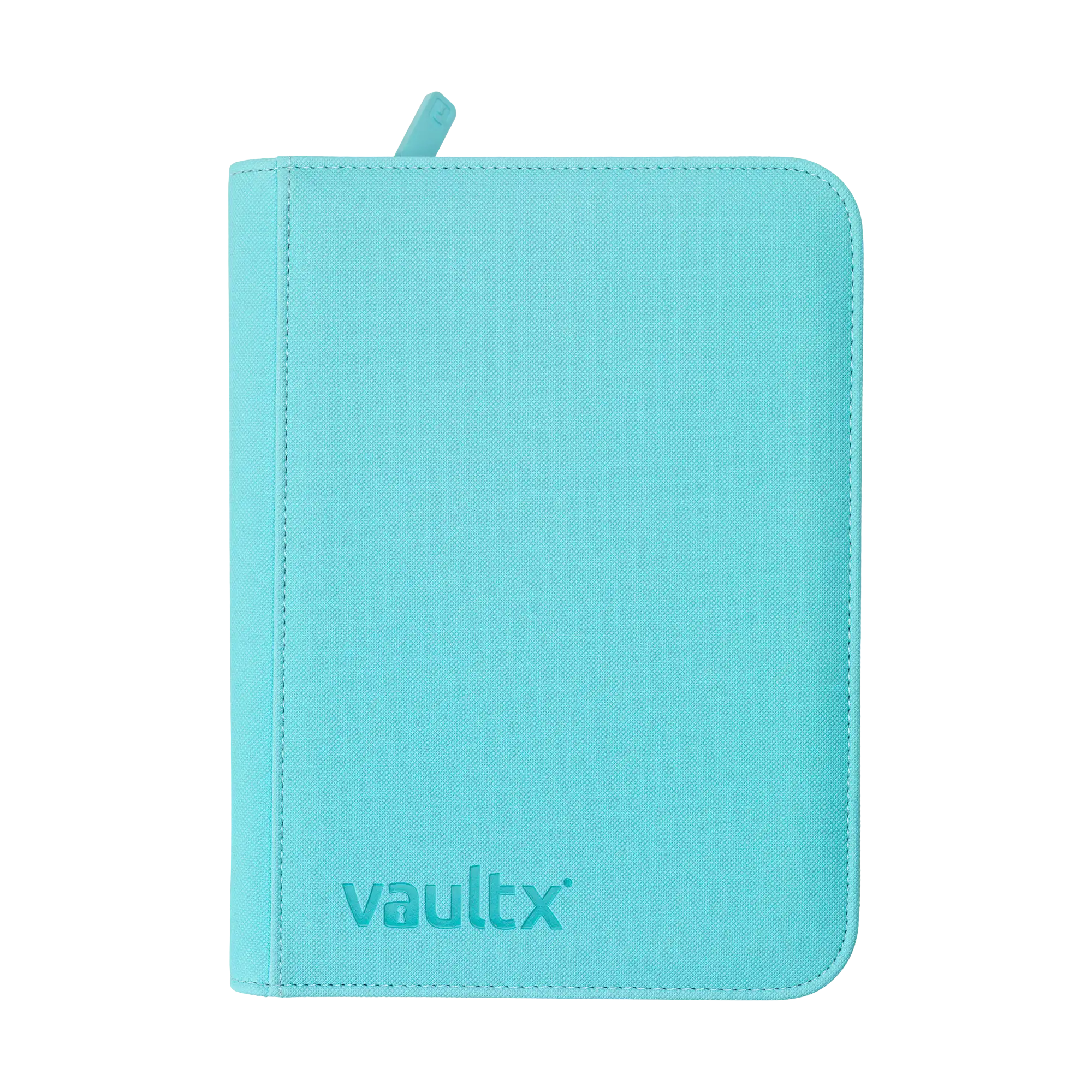 4-Pocket Exo-Tec® Zip Binder Pastel Blue
