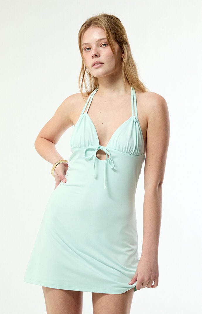 Edikted Nadya Ruffled Mini Dress