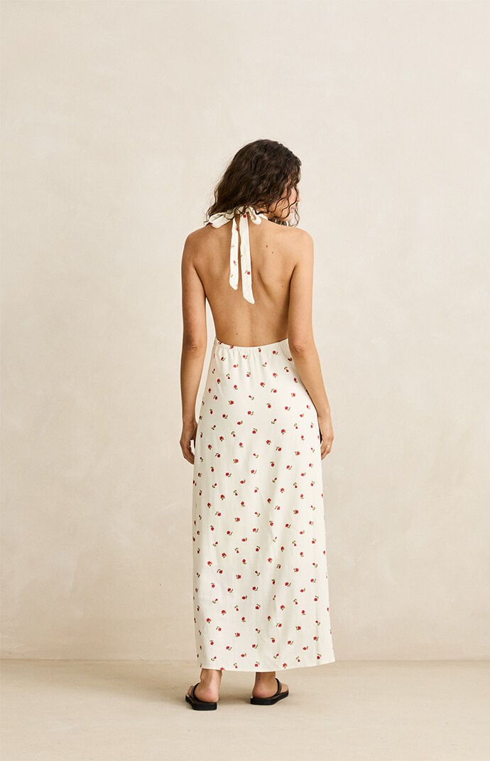Rhythm Mila Floral Halter Midi Dress