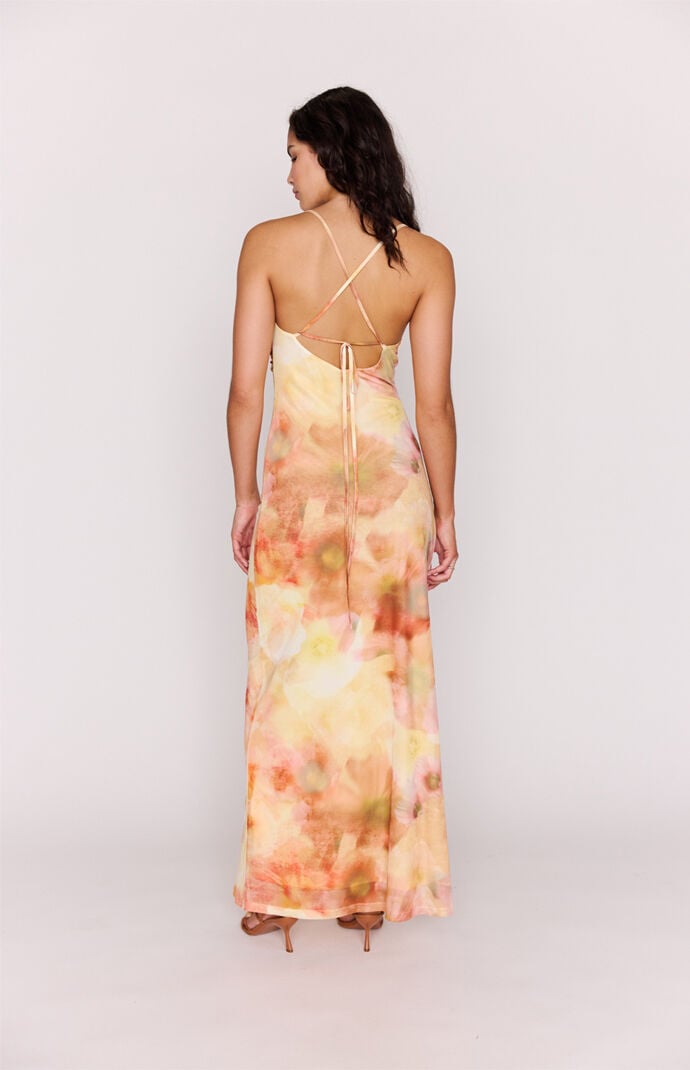 MINKPINK Aria Mesh Maxi Dress