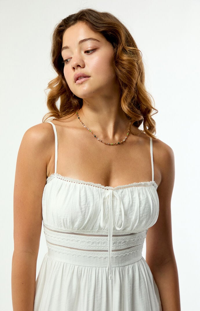 Your Favorite Lily Removable Strap Smocked Mini Dress