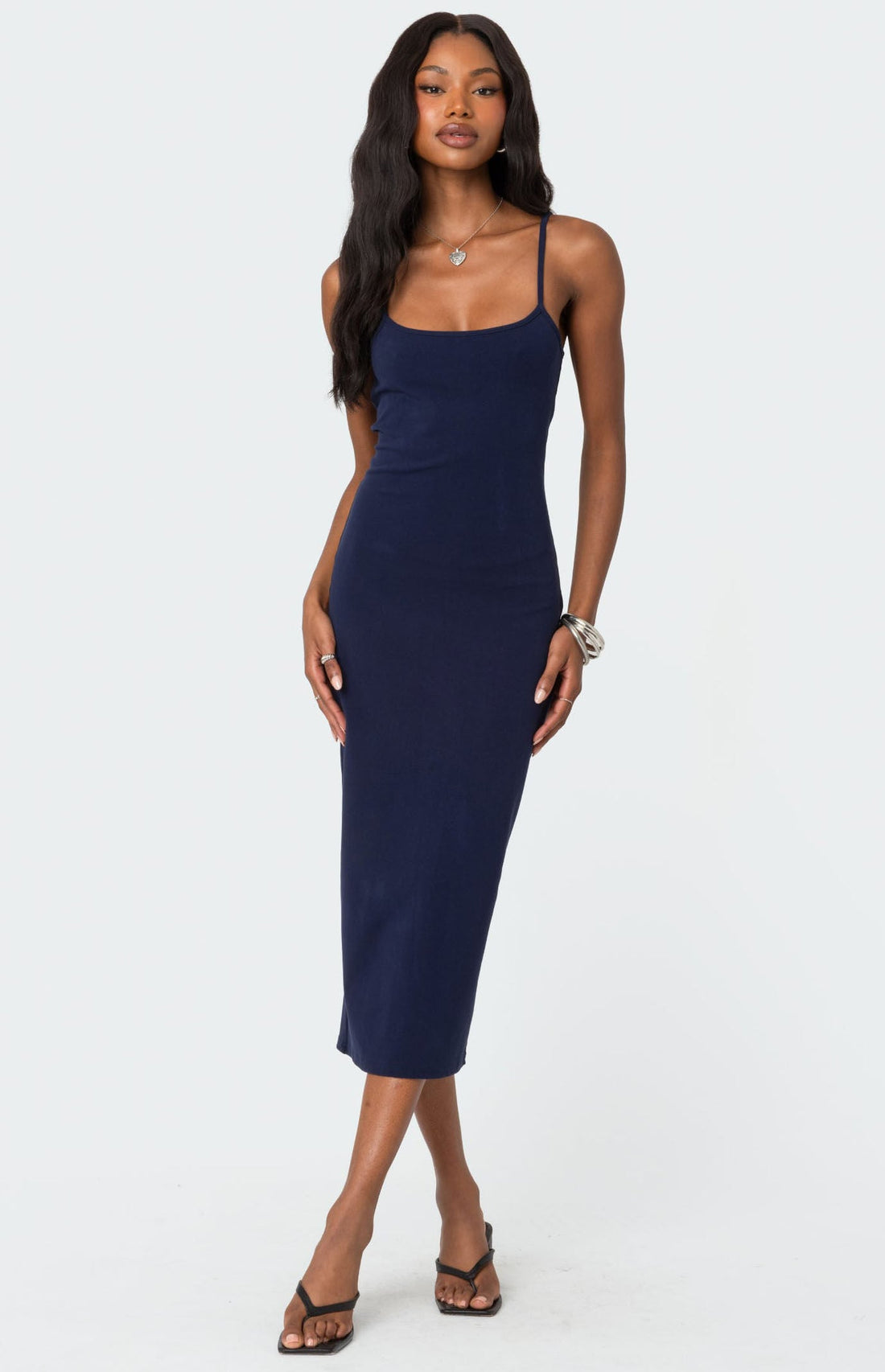 Edikted Melia Sheer Lace Mini Dress