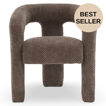 Eetkamerstoel Armeno Boucle Taupe