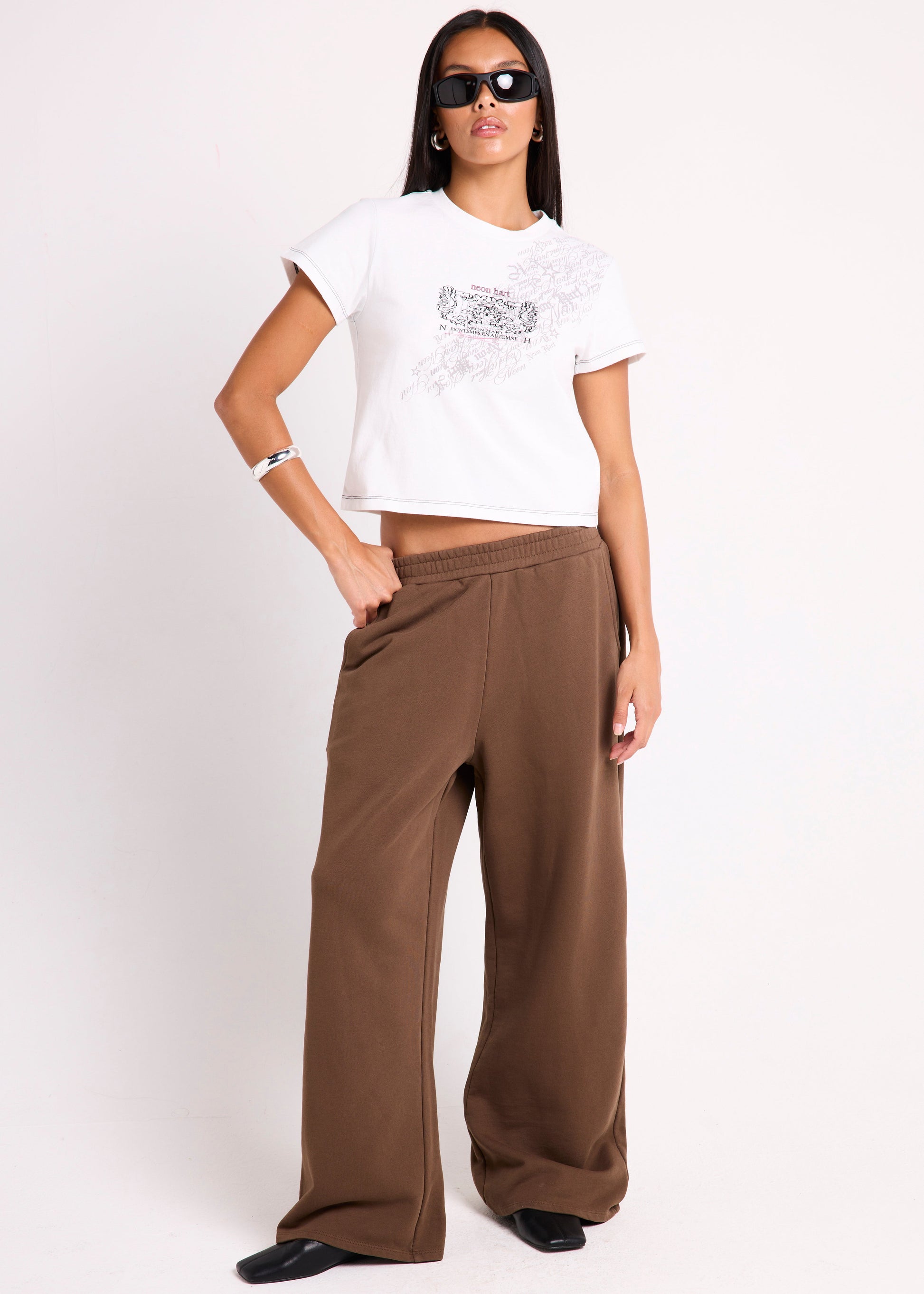 Cannes Wide Leg Fleece Pants