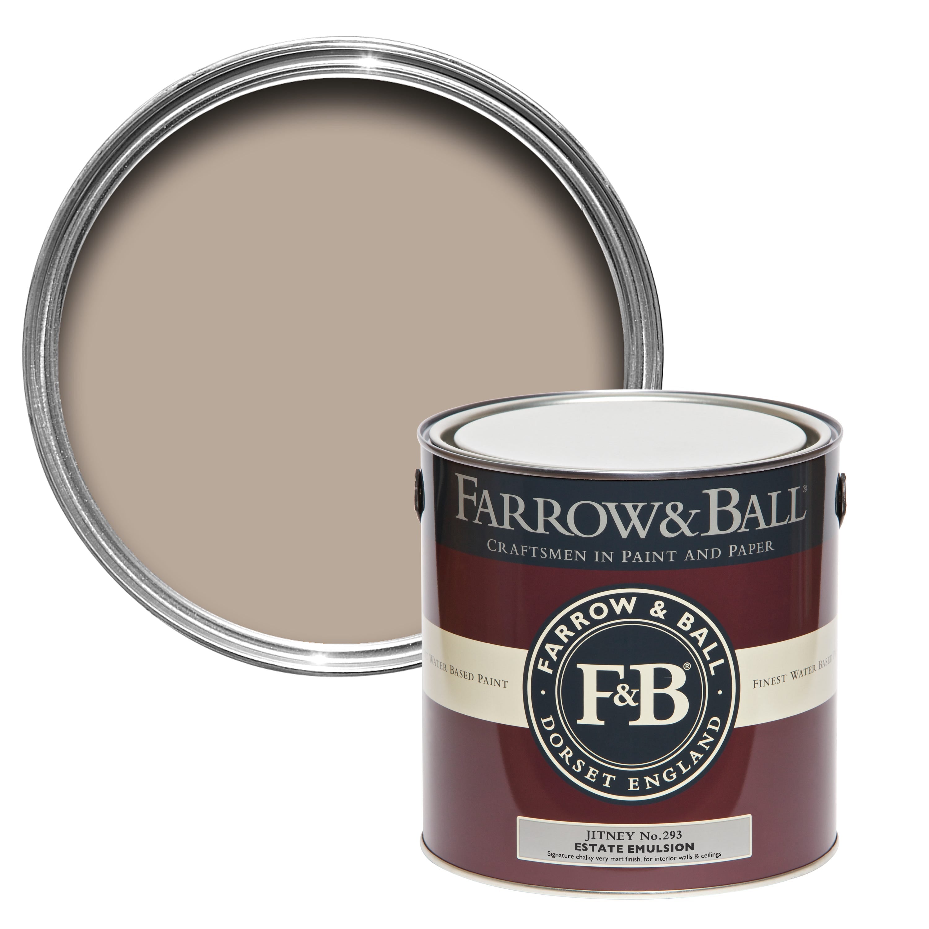 Farrow & Ball Jitney No. 293 - Casein Distemper 5L