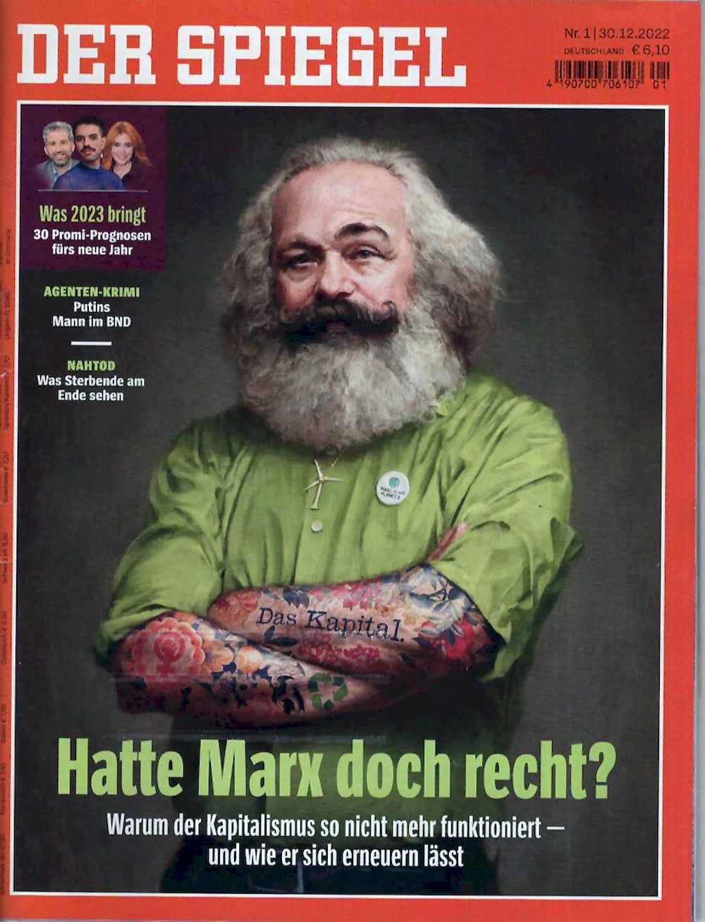Der Spiegel Magazine Germany 2023-01 Karl Marx