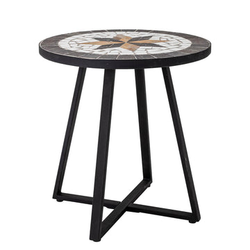 Bloomingville Inaz Sidebord, Sort, Sten
