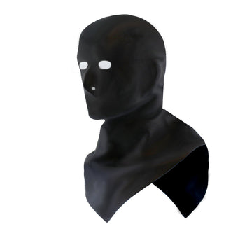 Anatomisch Geformte Henker Maske mit Kragen und Teilöffnung