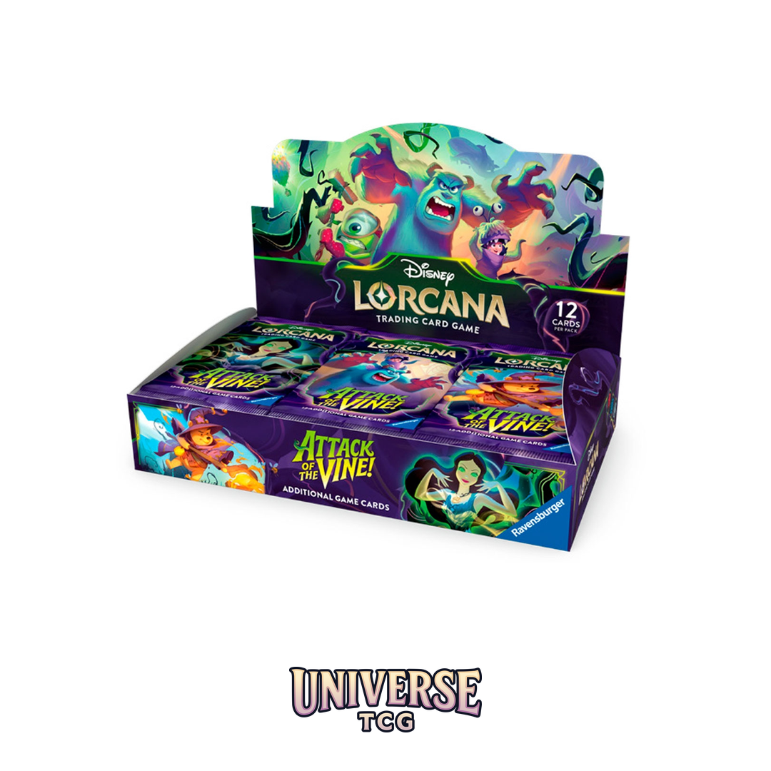 Attack of the Vine! Booster Pack Display (24 Packs) English — Disney Lorcana TCG