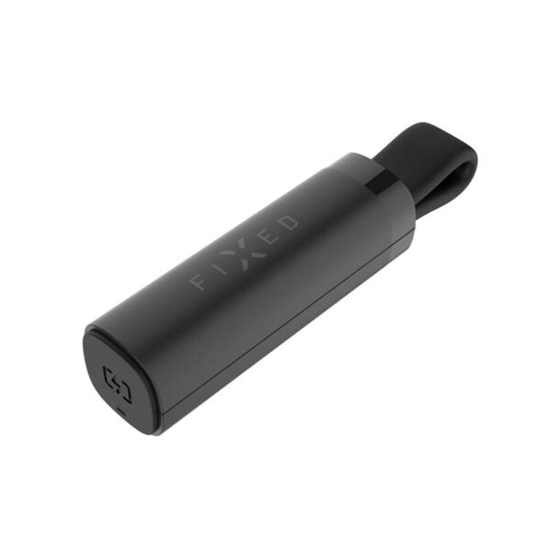 Fixed Tracker m. USB-C Opladning - Apple Find My Kompatibel - Sort