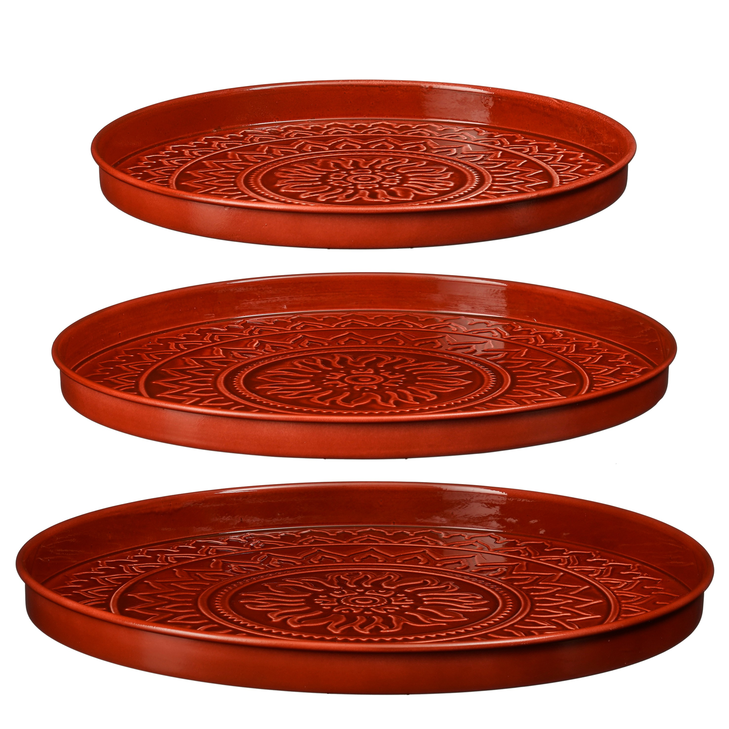 Medina-Tablett rot 3er-Set – H3xT40cm