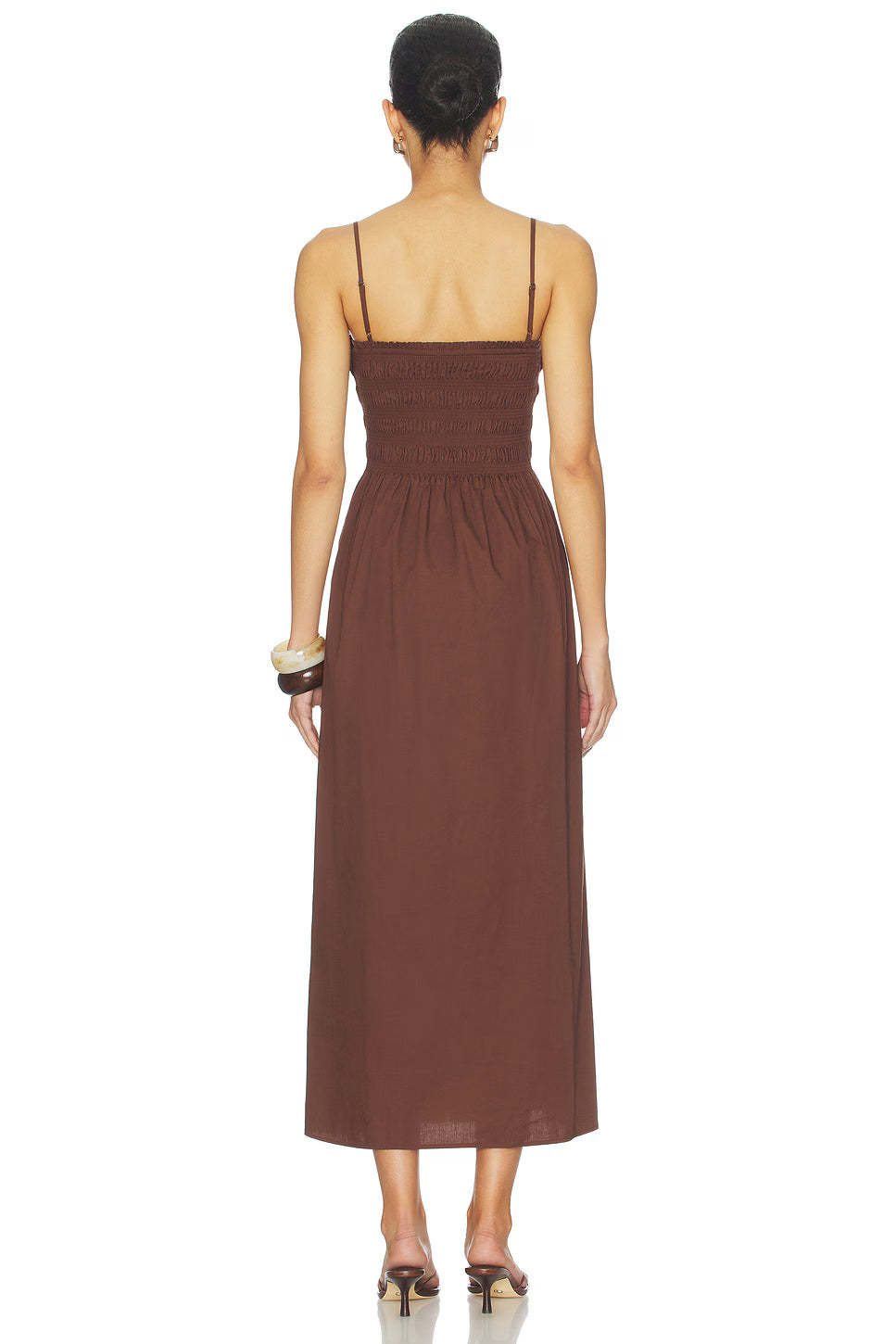 Bianca Shirred Bodice Dress