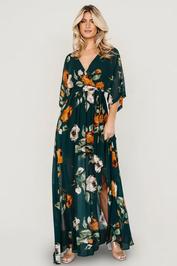 Kia Kimono Maxi Dress