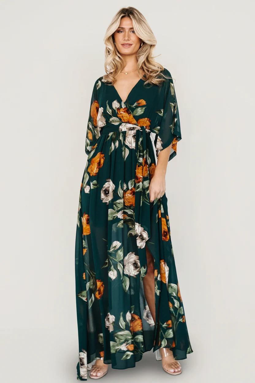 Kia Kimono Maxi Dress