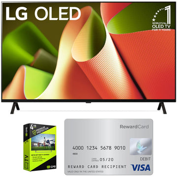 LG 65" Class OLED B4 Series Smart TV 4K 2024 + 4 Yr Warranty + $25 Gift Card