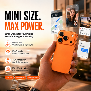 The World's Smallest 17 Pro📱Supports All Smartphone Functions