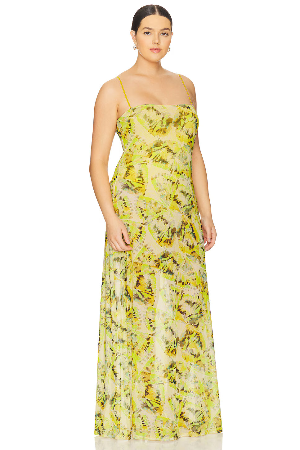 FWRD Shea Dress In Iime Wing