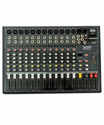 CONSOLA XP AUDIO PASIVA 12 CANALES XPA12 USB