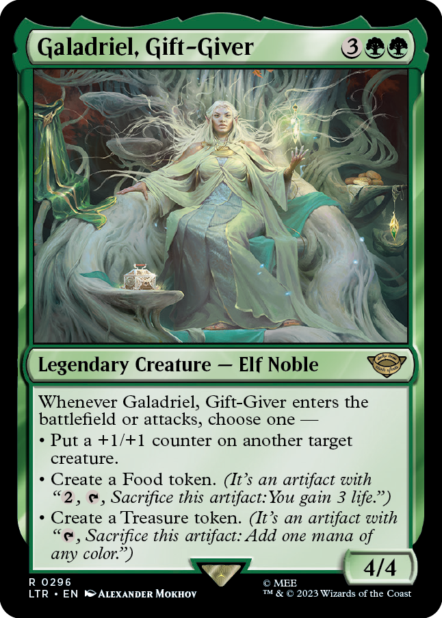 Rules Text: Token, Supertype: Legendary, Subtype: Elf, 28 cards
