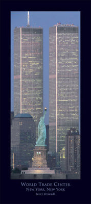 Framed World Trade Center by Jerry Driendl | 36 x 19