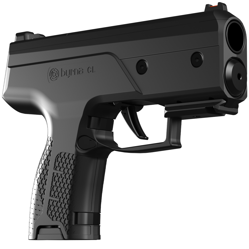 Black Byrna CL Pepper Non-Lethal Self-Defense Projectile Gun