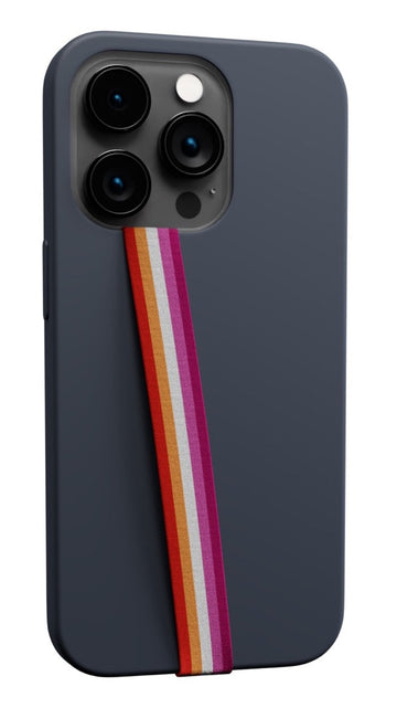 Orange Lesbian Phone Strap by Phone Loops - for iPhone and Android