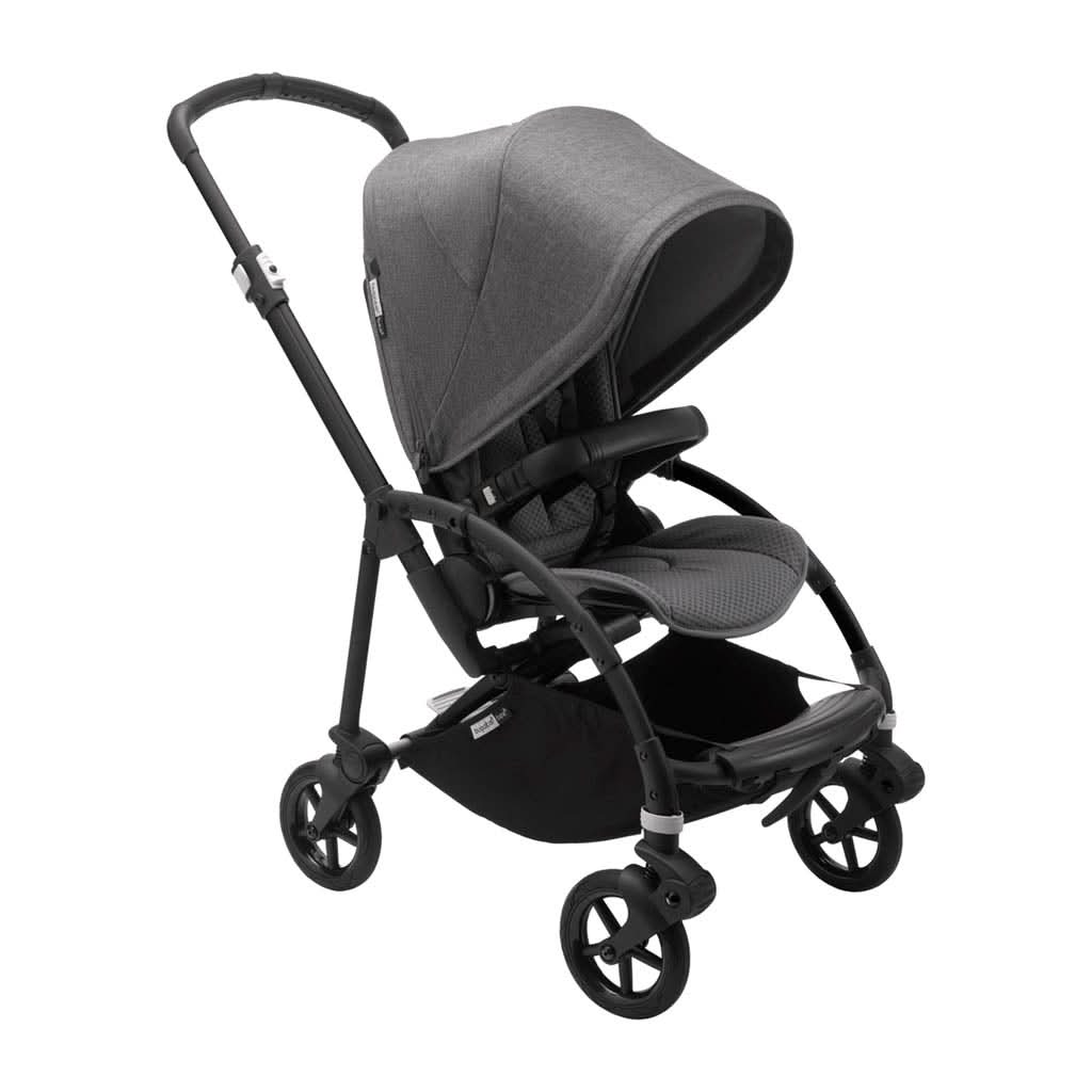 Bugaboo Bee 6 Complete Stroller-Single Strollers-Bugaboo-Alu/Grey Melange-ANB Baby Store
