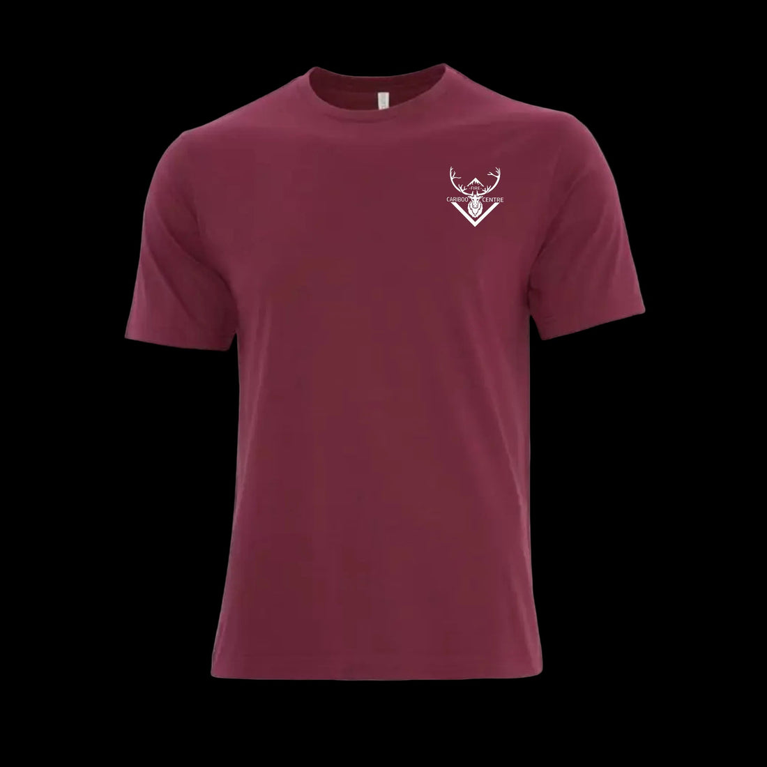 Cariboo Fire Centre T-Shirt - Adult Unisex - Cardinal Heather