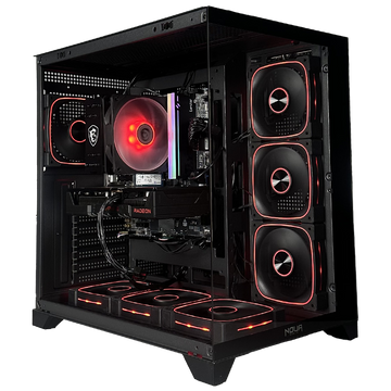 GLADIO V13 - Pc gaming Ryzen 5 7500F, RTX 5060 Ti 16Gb, Ram 16Gb 6000Mhz Ddr5, SSD NVMe 1000Gb, Dissipatore ad Aria, Windows 11 Pro
