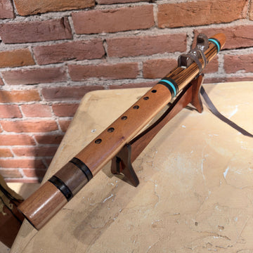 Native Sunrise - Key of A Spanish Cedar Flute by Ron Stutz