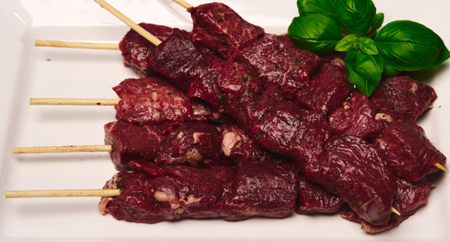 Lamb Backstrap Souvlaki