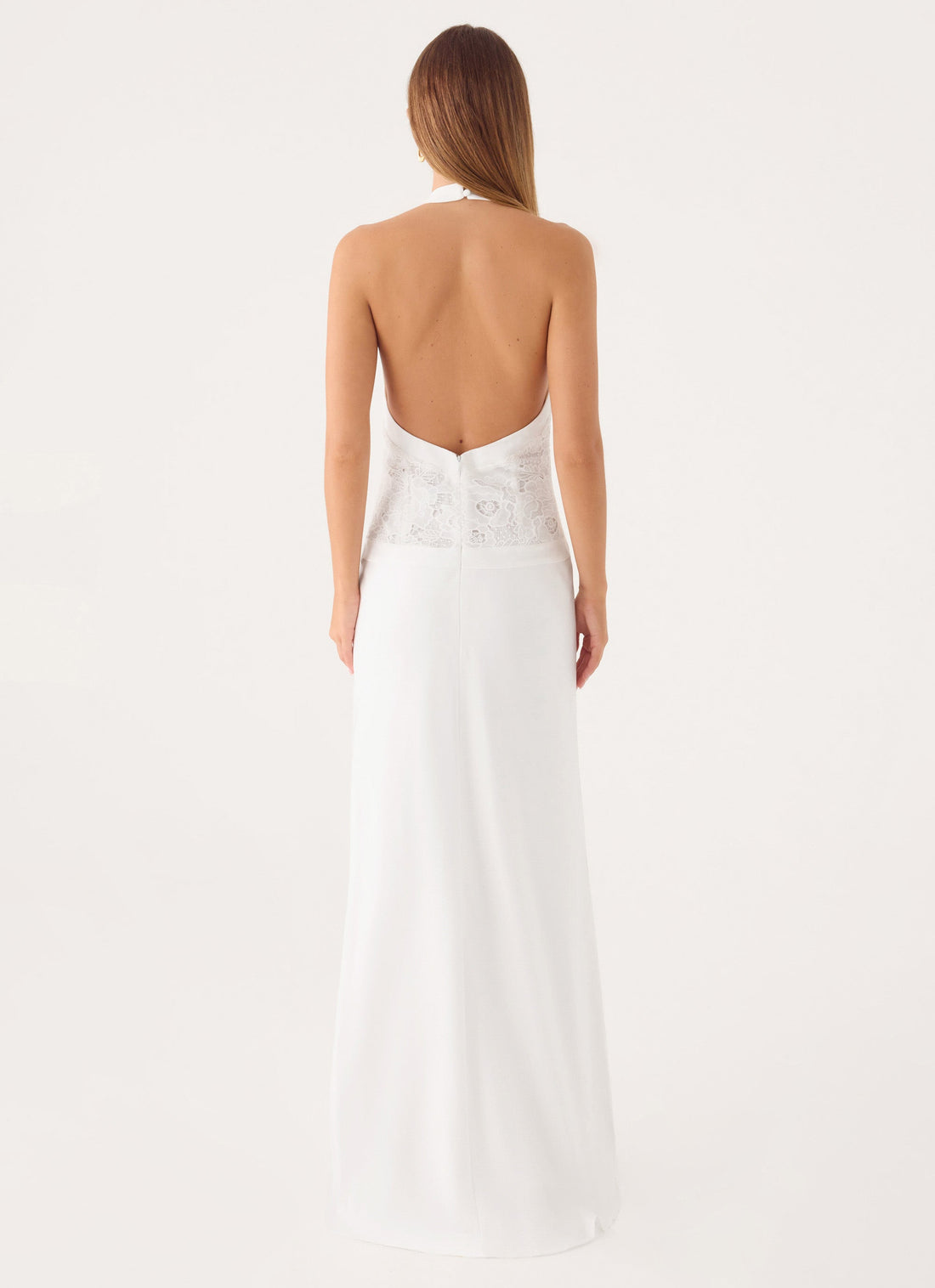 Lilas Maxi Dress - White