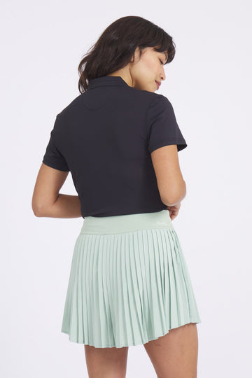 Women's Catalyst Polo | Point Collar | Black Sands