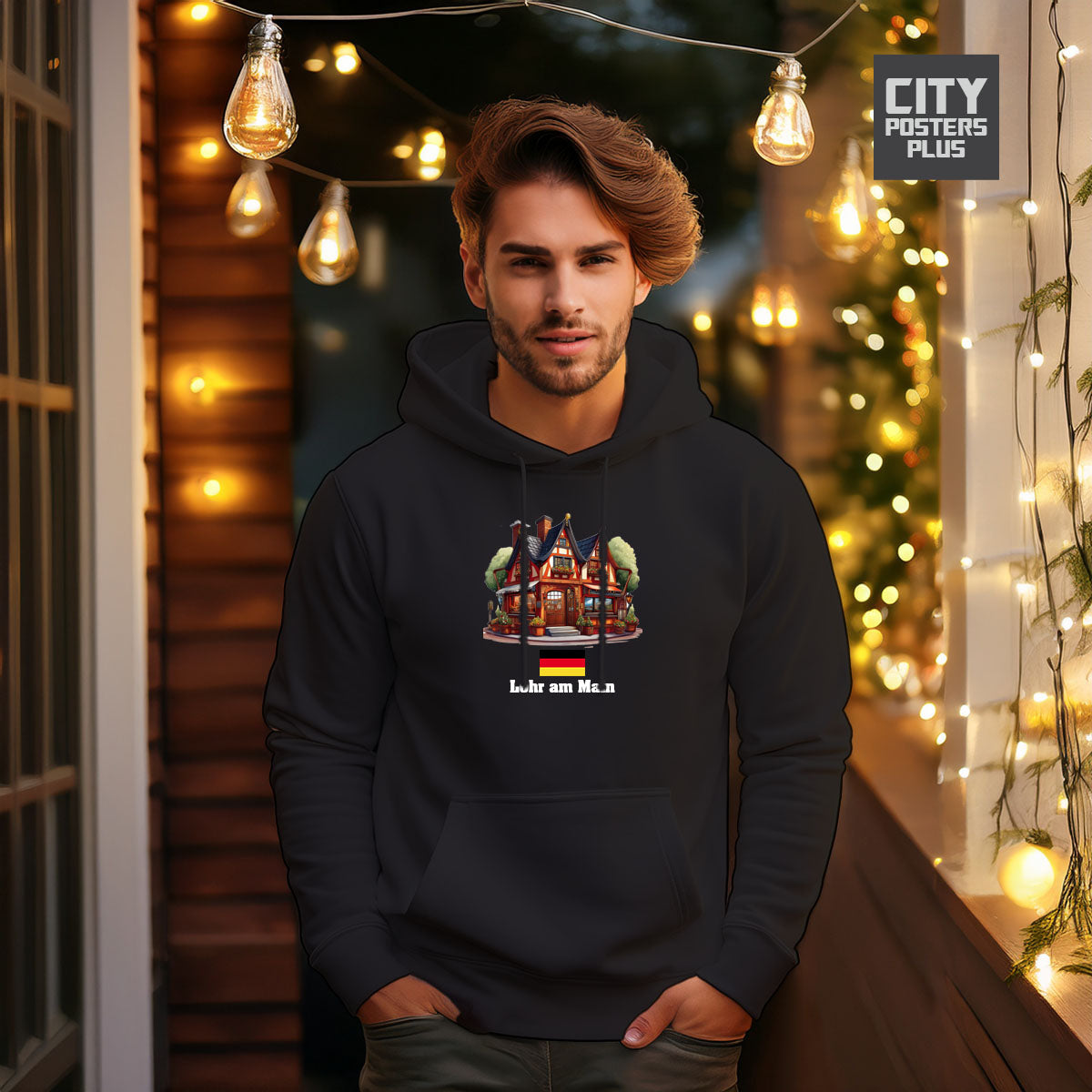 Lohr am Main Unisex Hoodie Germany T-Shirt | German Travel Apparel