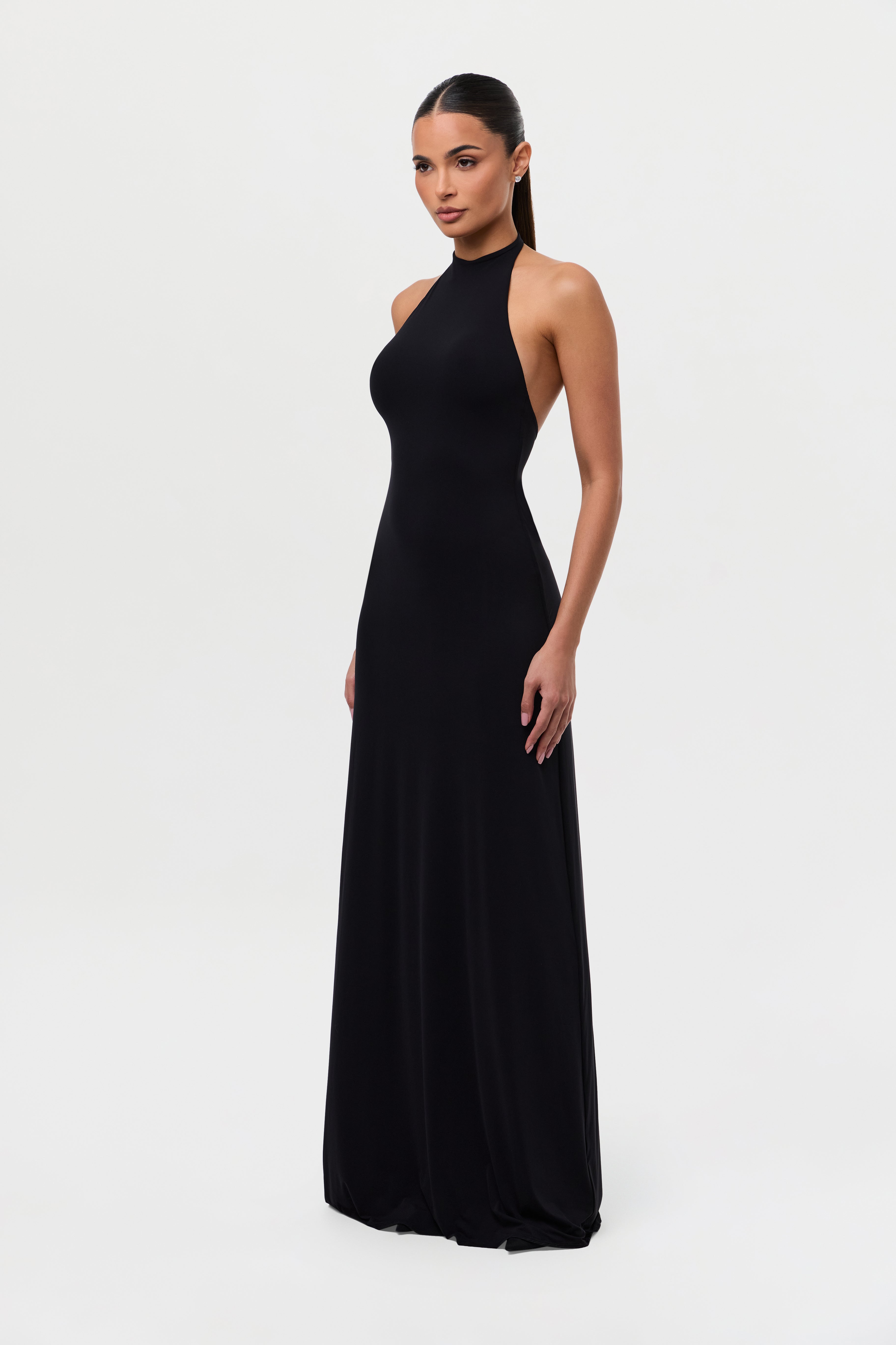 Naked Faux Fur Maxi Dress