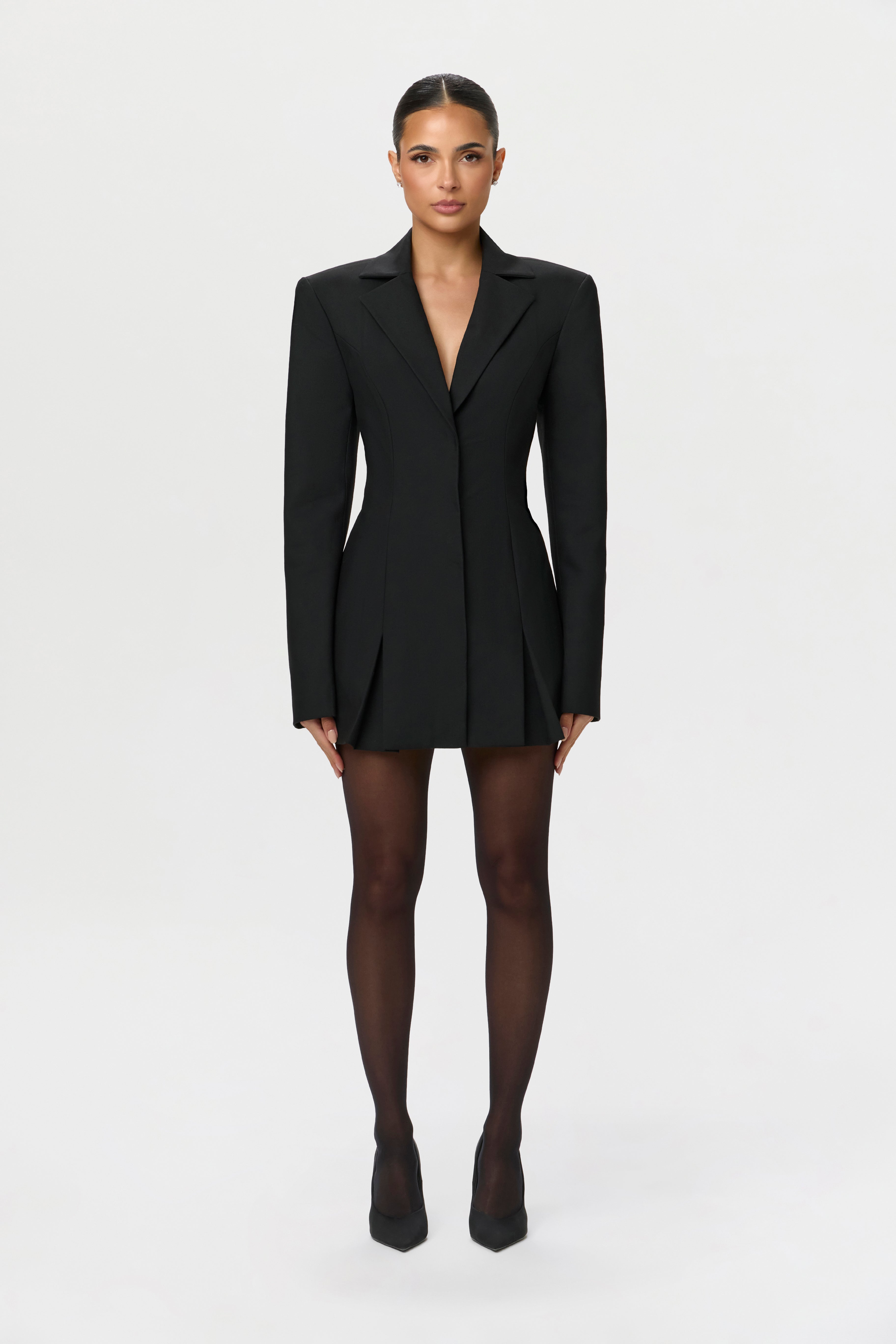 Suiting Blazer Mini Dress