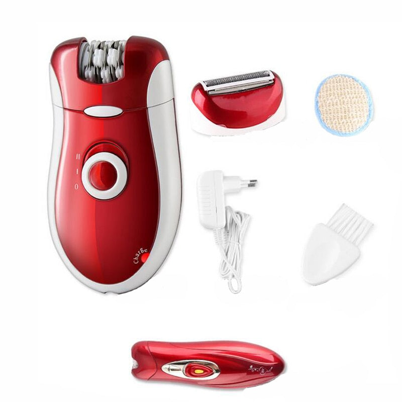 Kemei Lady Epilator KM-3068 Electric Wool Female Epilator Shaver Female Shaving | 24HOURS.PK