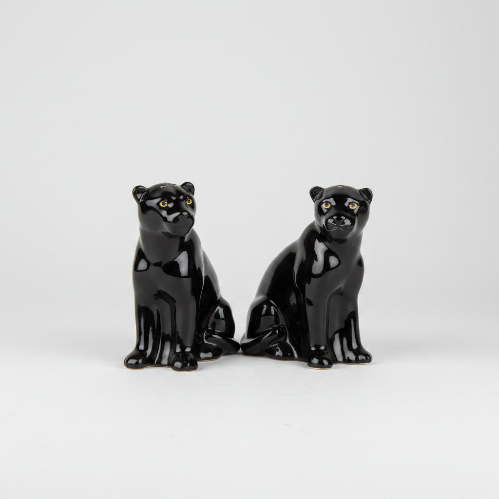 Panther Salt and Pepper Shakers