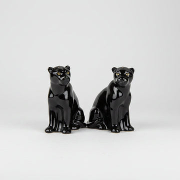 Panther Salt and Pepper Shakers