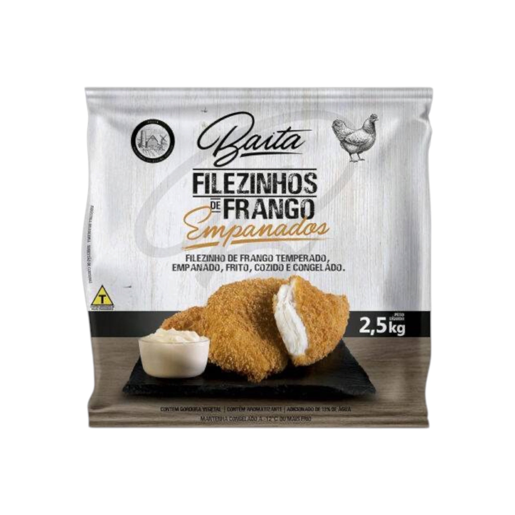 Filetillo De Pollo Empanizado Baita 2,5KG