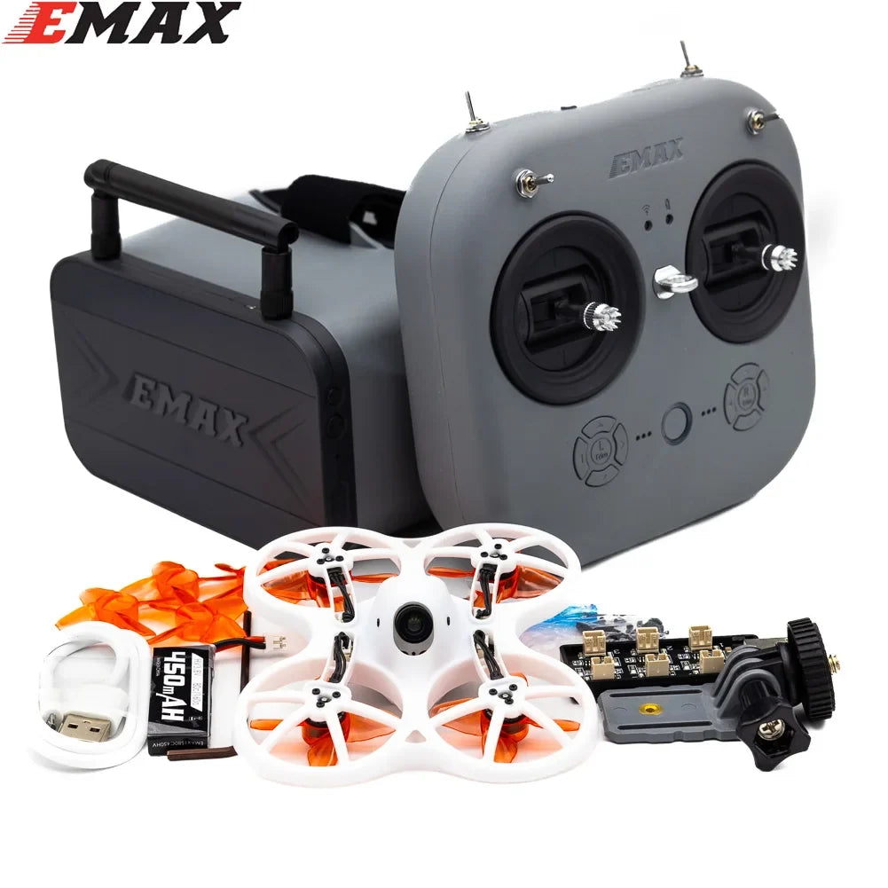 FPV Racing Drone RTF Kit | 80mm Indoor Quadcopter with HD Goggles Tidesmit