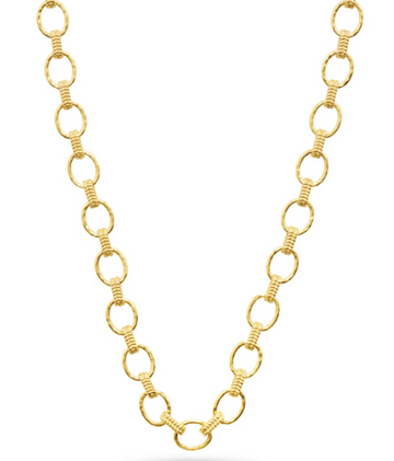 Capucine De Wulf Cleopatra Grande Link Necklace 16+2- Gold
