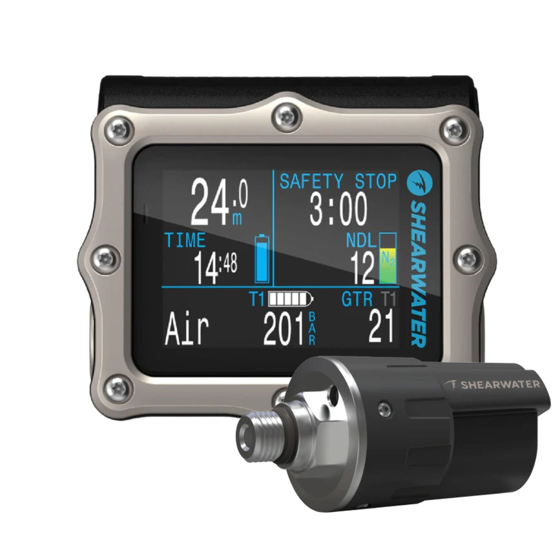 Shearwater Perdix 2 Titanium Dive Computer + Swift Transmitter