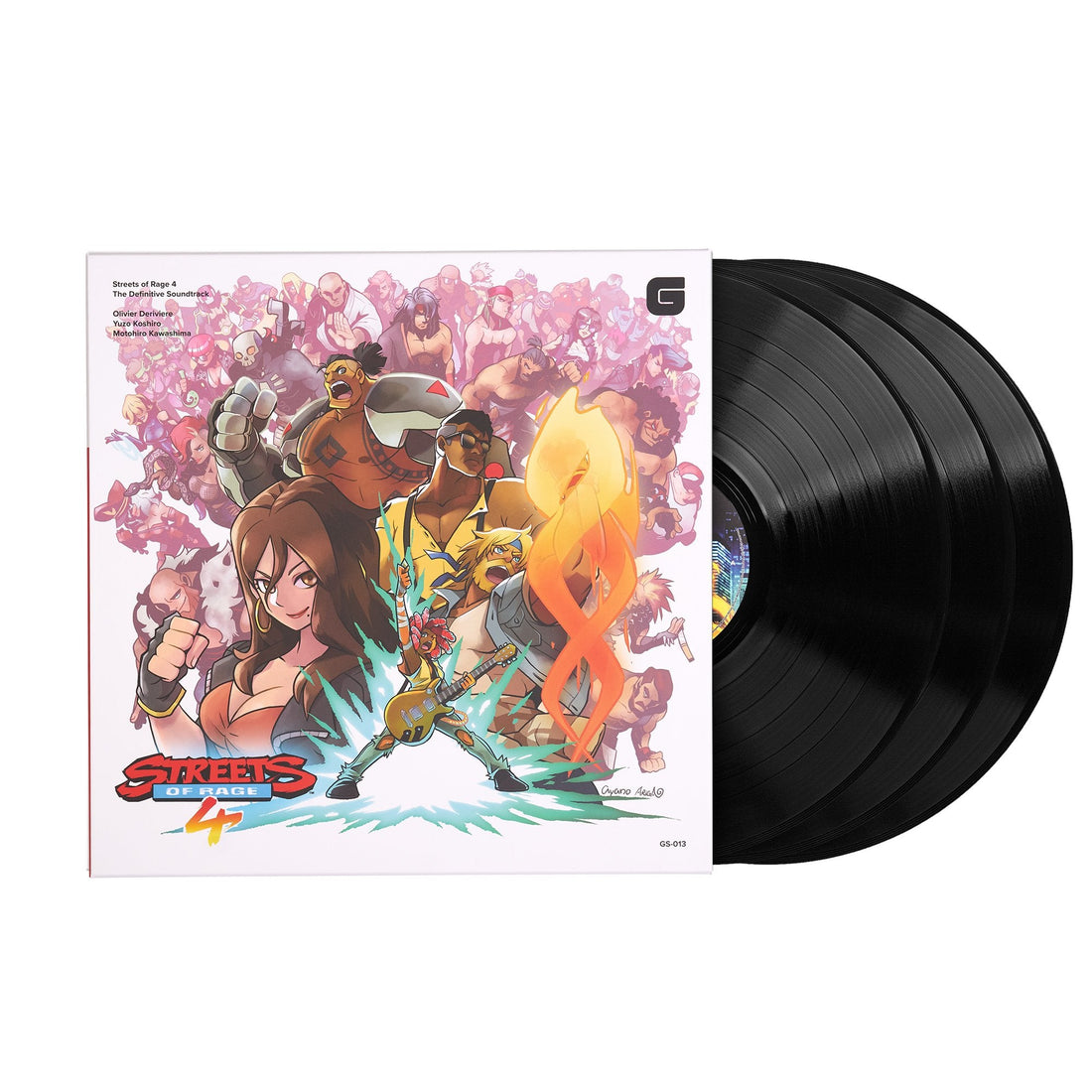 Streets Of Rage 4 - The Definitive Soundtrack (3X Lp Vinyl) Vinyl