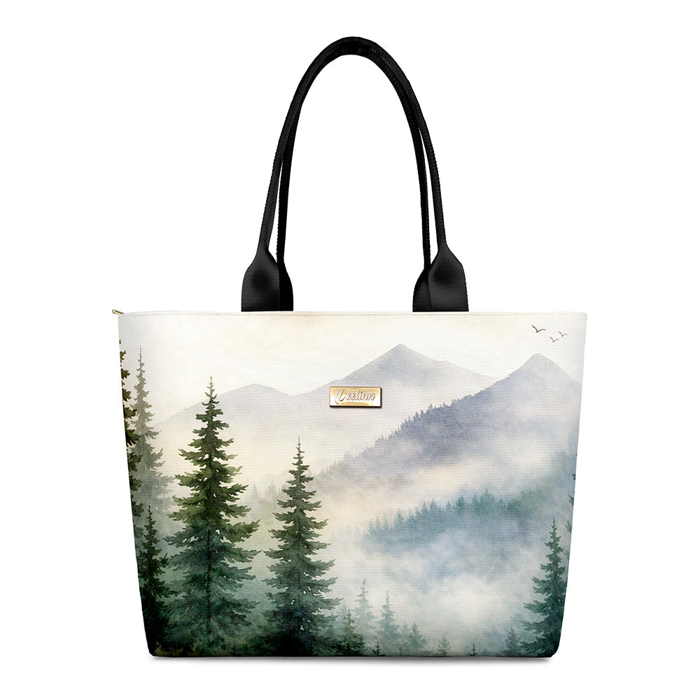 Mountain Mist Tote Bag