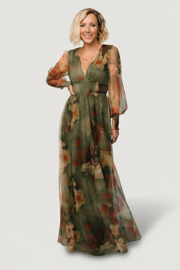 Layla Tulle Maxi Dress
