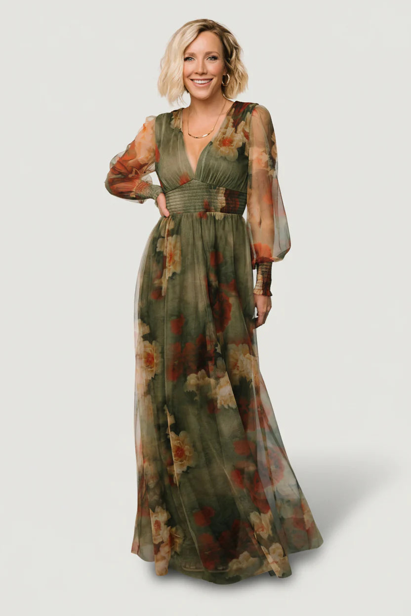 Layla Tulle Maxi Dress