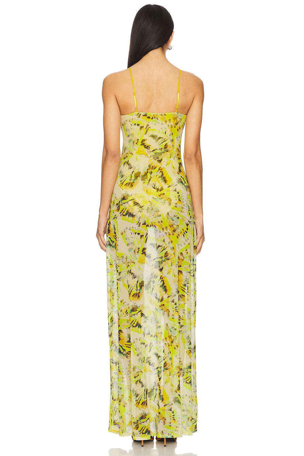 FWRD Shea Dress In Iime Wing